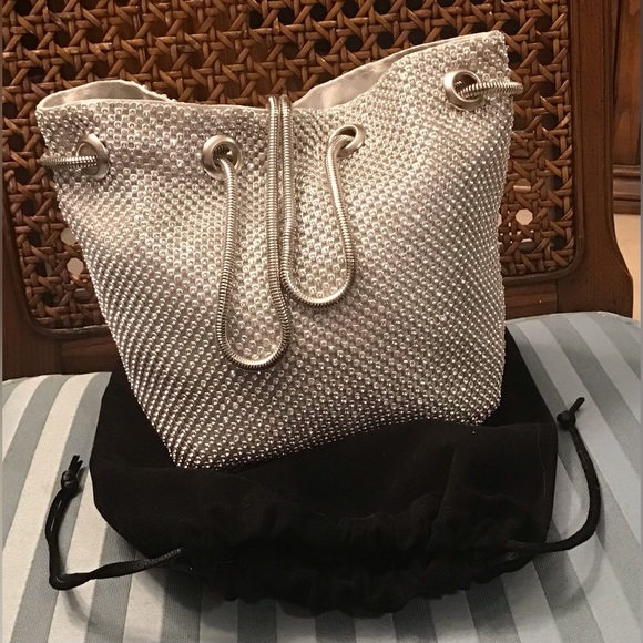 🩶🪩 Sparkling Silver Glam Bag 🪩🩶 - Picture 2 of 11